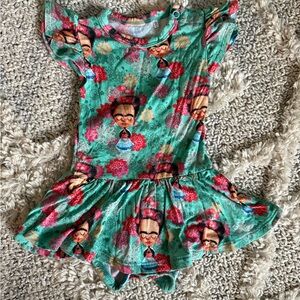 Posh Peanut Frida Bodysuit Twirl Dress